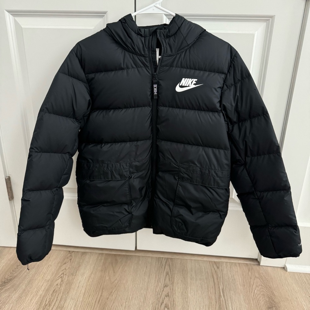 Nike Kids Black Puffer Jacket